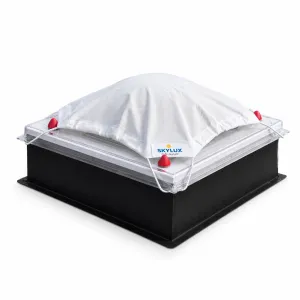 SkyShade zonwerend doek voor bolvormige lichtkoepels - Wit - 180 x 180 cm