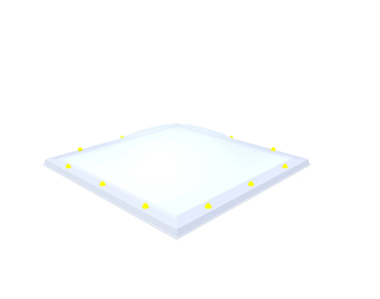 Skylux lichtkoepel 120x120 cm