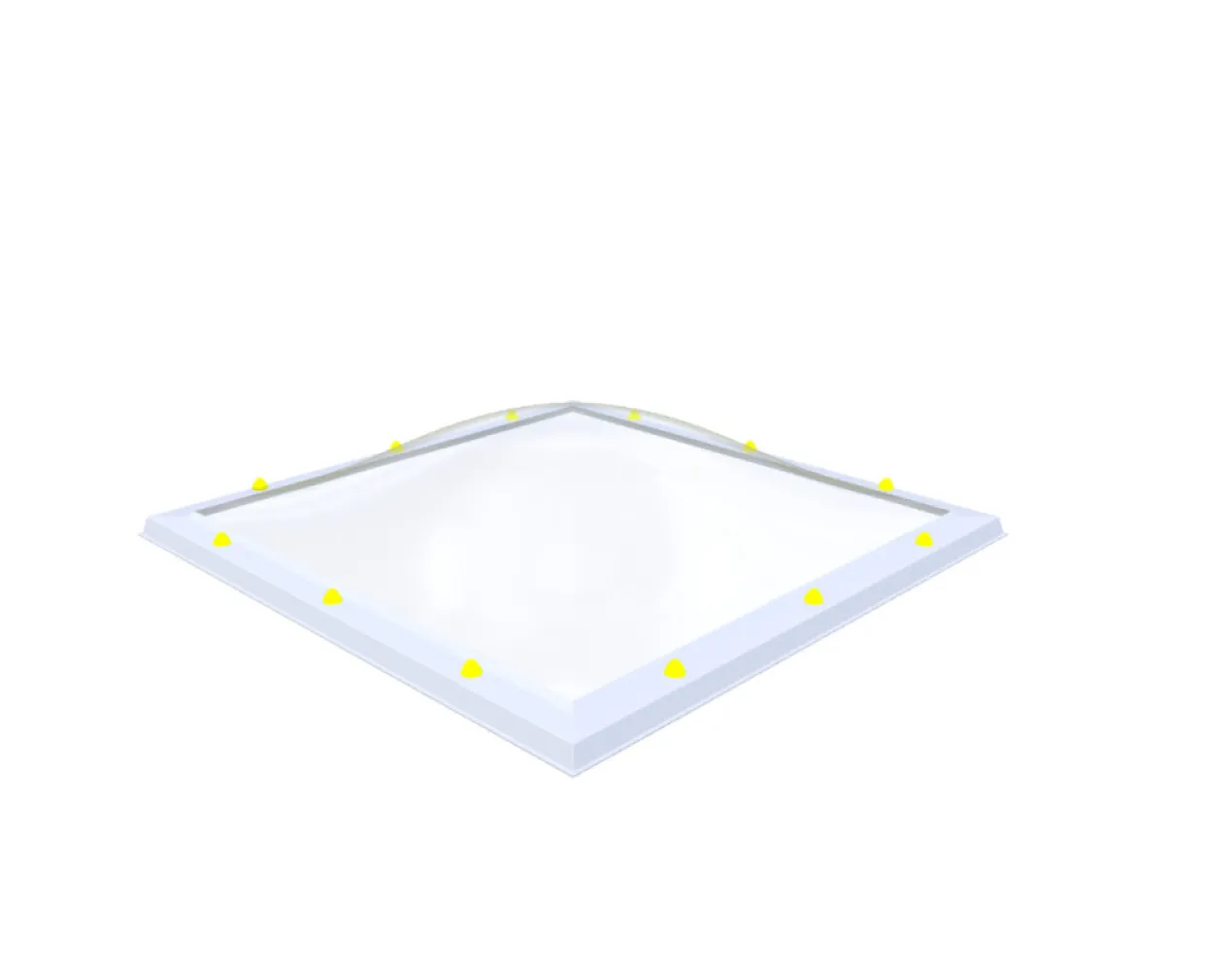 Skylux lichtkoepel 120x120 cm