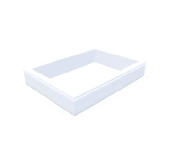 PVC-opstand 20/00 EP 0700 x 1000 mm