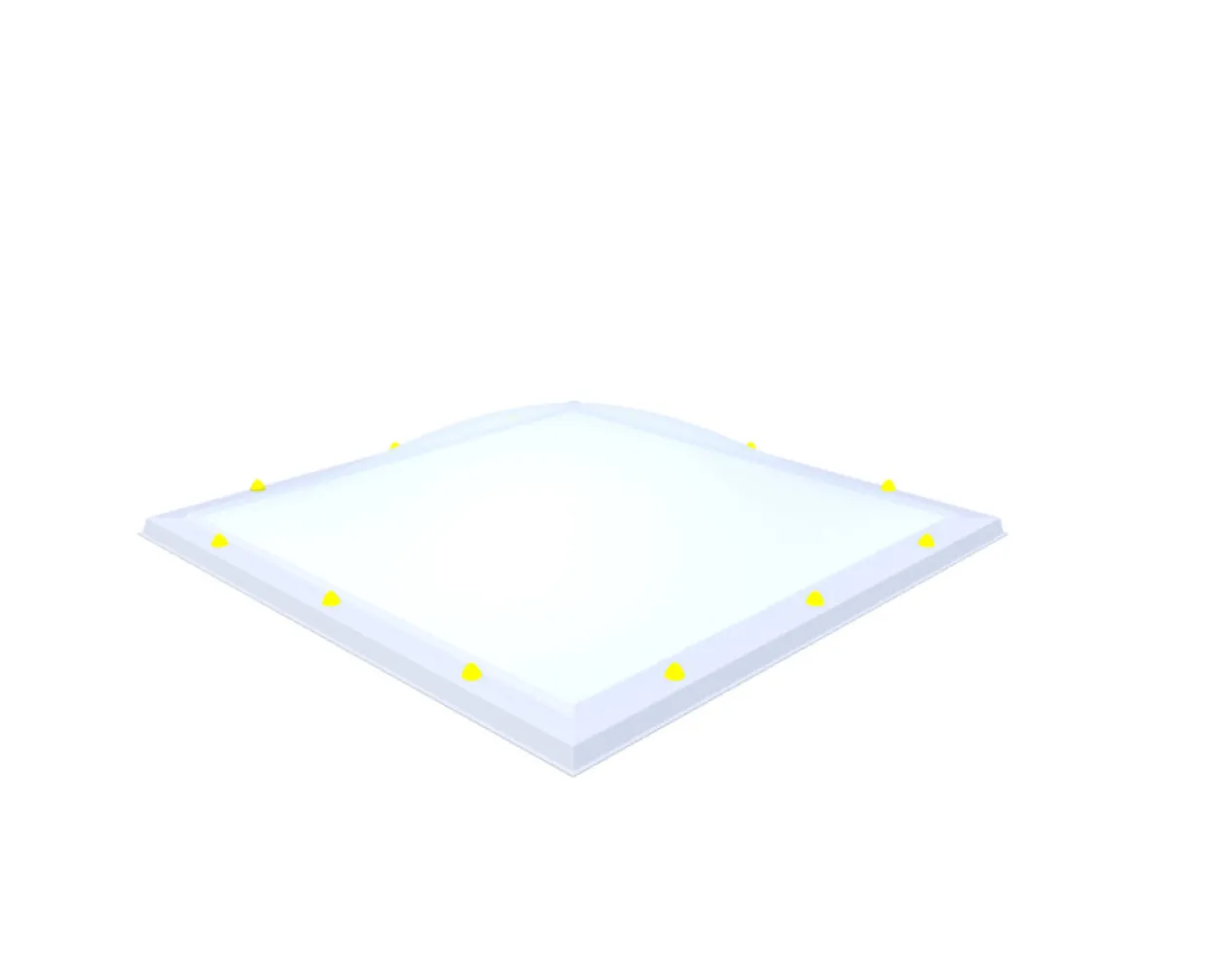 Skylux lichtkoepel 130x130 cm