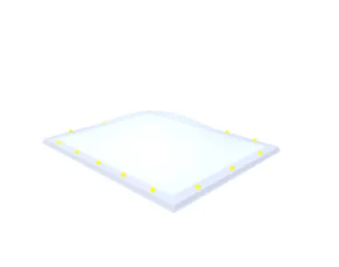 Skylux lichtkoepel 130x160 cm