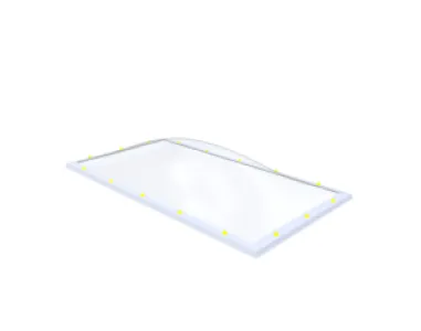 Skylux lichtkoepel 130x250 cm
