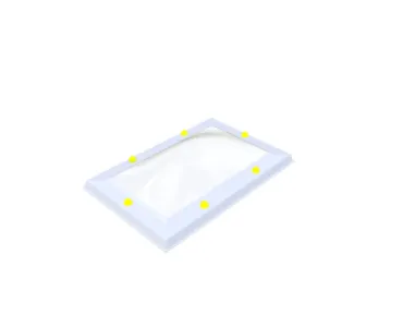 Skylux lichtkoepel 40x70 cm