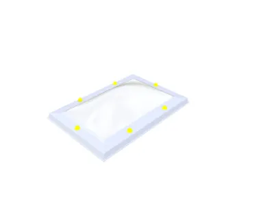 Skylux lichtkoepel 45x75 cm