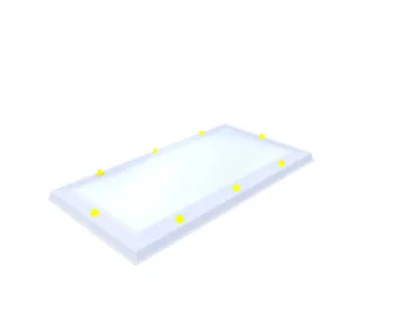 Skylux lichtkoepel 50x110 cm