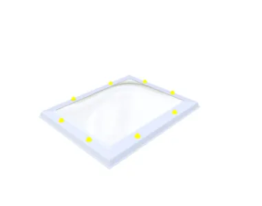 Skylux lichtkoepel 60x80 cm
