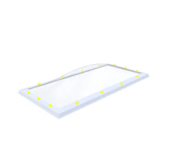 Skylux lichtkoepel 70x160 cm