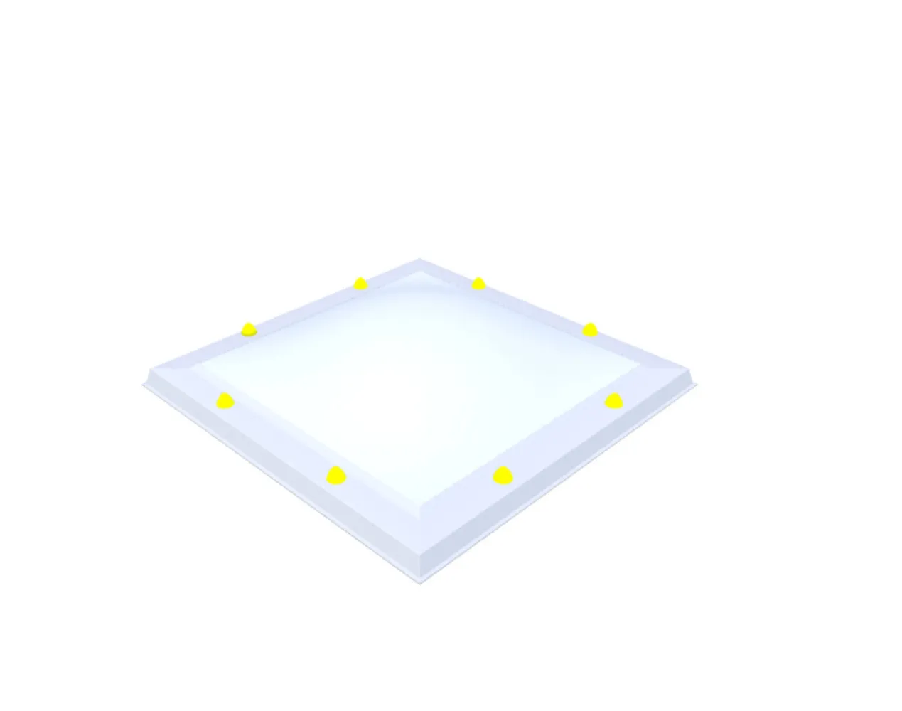 Skylux lichtkoepel 70x70 cm