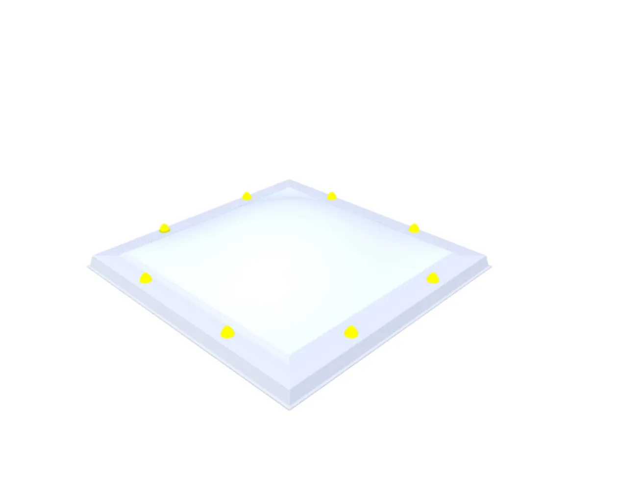 Skylux lichtkoepel 75x75 cm