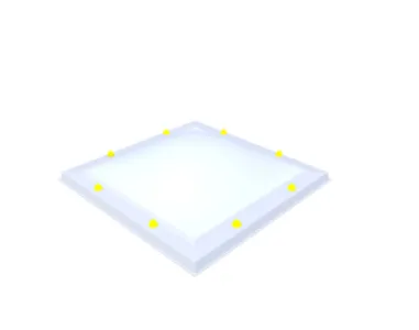 Skylux lichtkoepel 75x75 cm