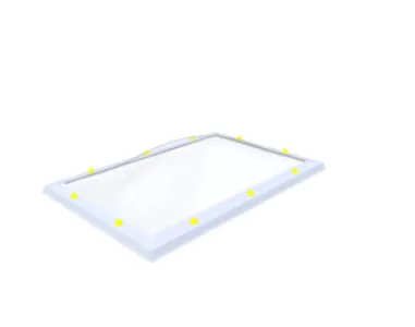Skylux lichtkoepel 80x130 cm