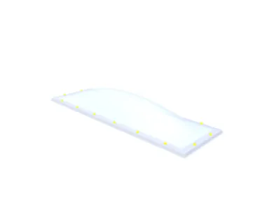 Skylux lichtkoepel 80x280 cm