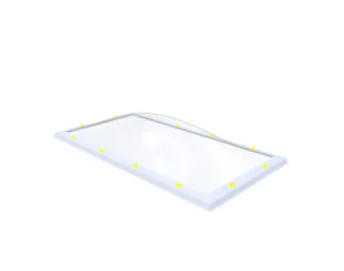 Skylux lichtkoepel 90x180 cm
