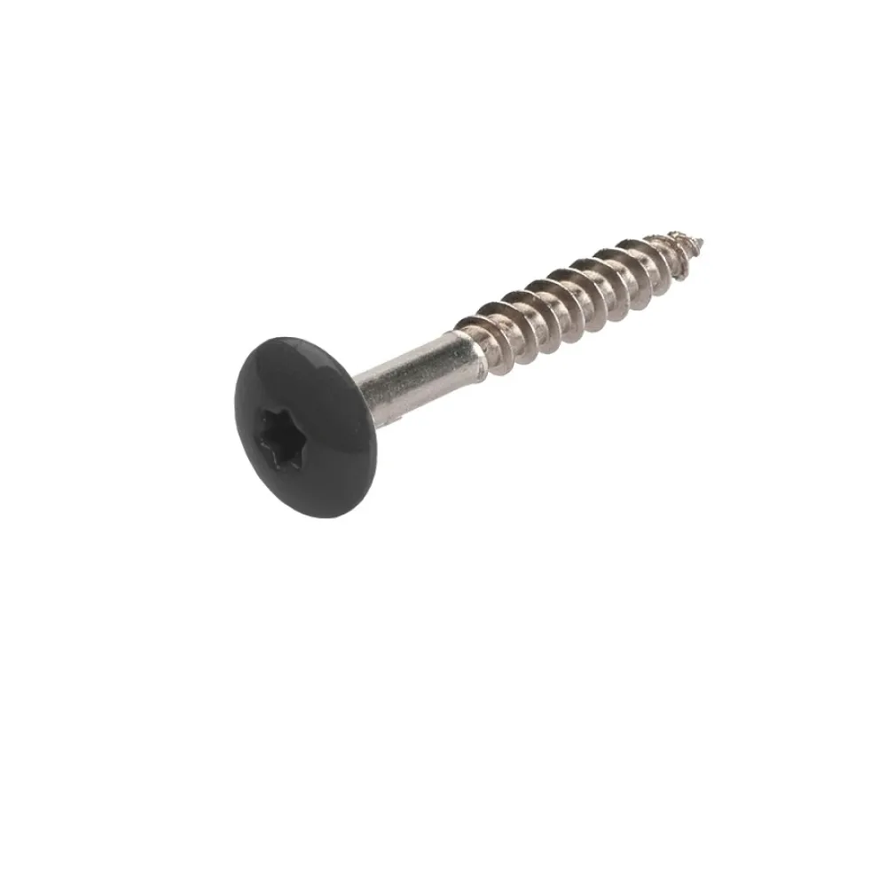 Inox A4 HPL schroeven Antr. RAL7016 d12x4,8x38mm 100st