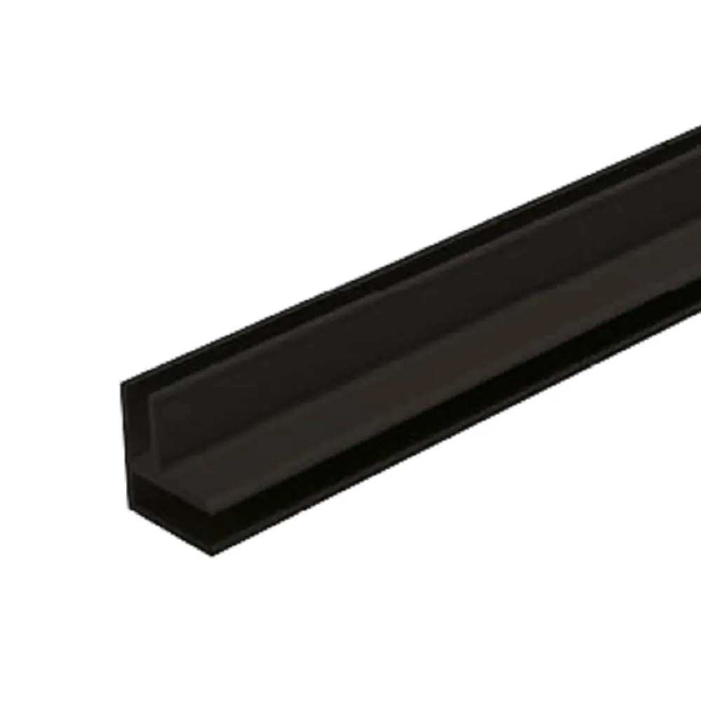 Masq Alu Profiel Universele hoek W03 260 Zwart 12-20mm l=2,6m