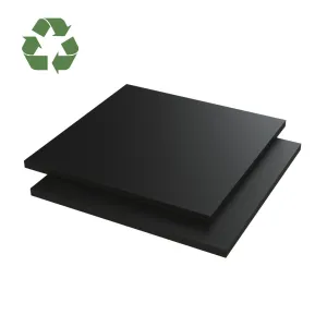 ReLoop ReVink PE-HD Plaat 40%RECY XT M/GL Zwart 3000x1500x20mm